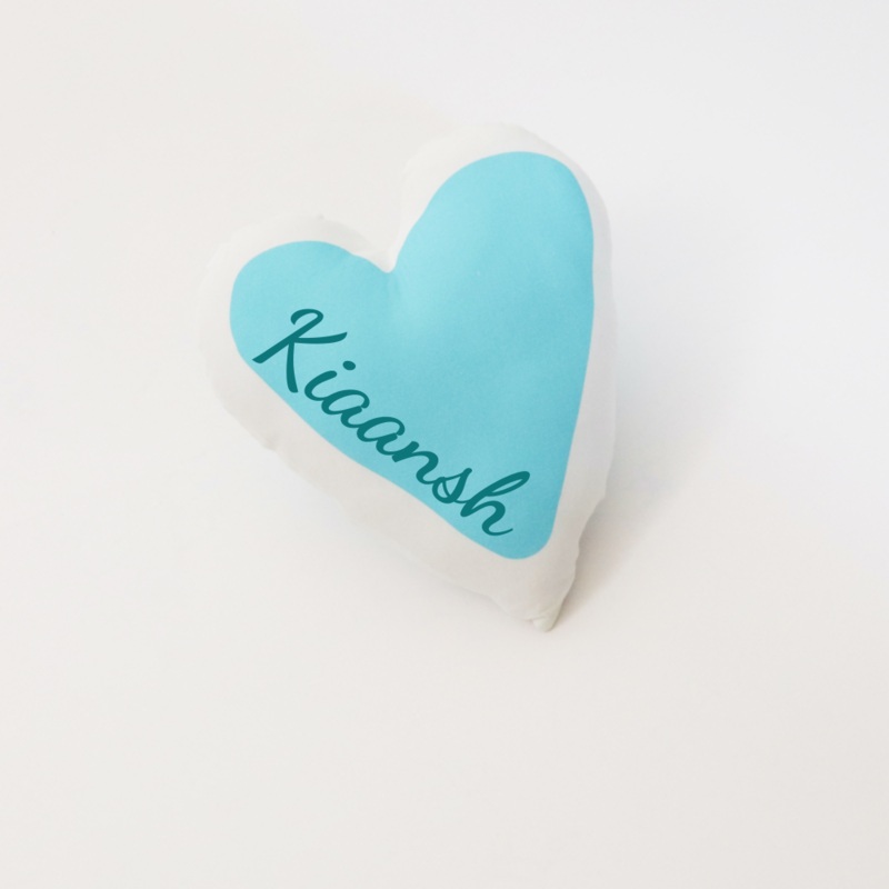 Blue Heart – Shape Cushion