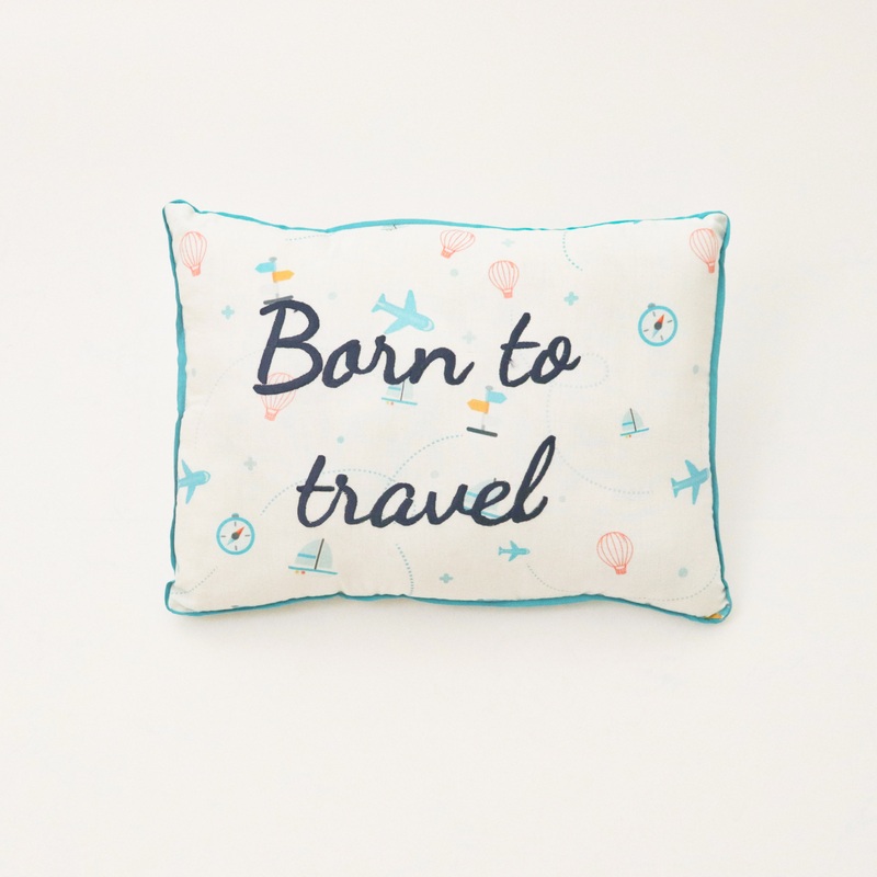 Born To Travel – Throw Cushion