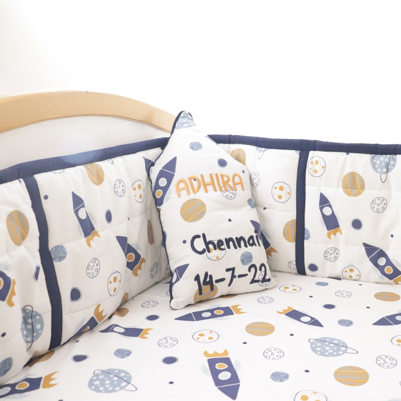 Child Of The Universe – Birth Stats Pillow