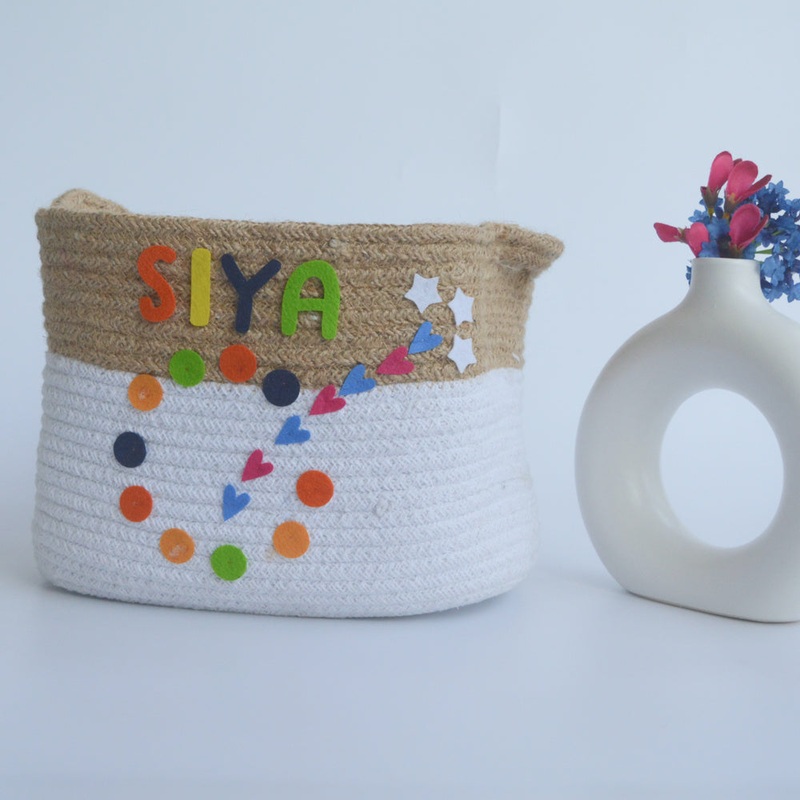 Colours – Cotton Rope Basket (Medium)