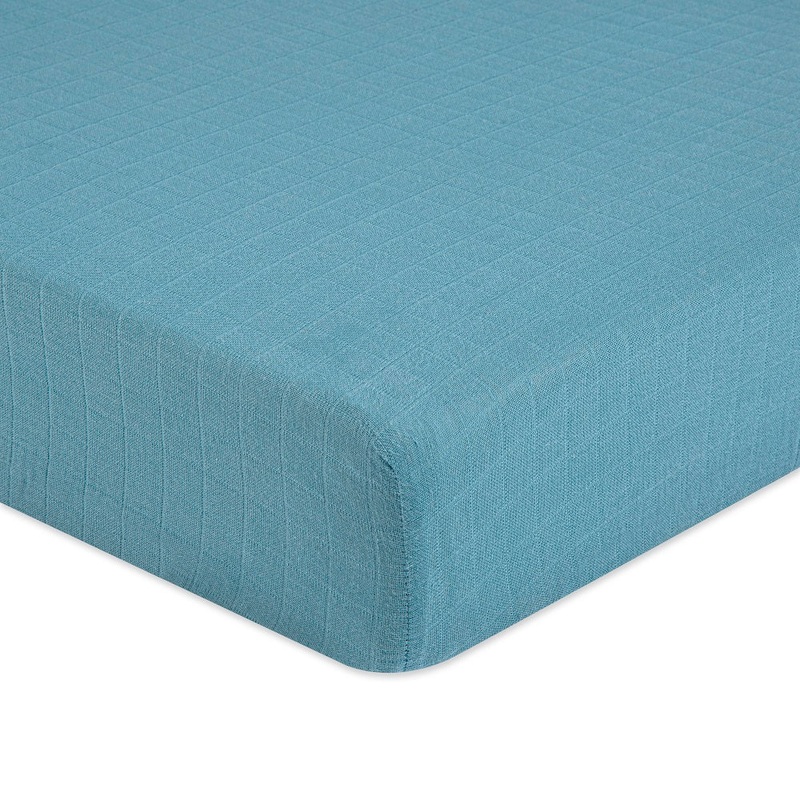 Crane Baby Muslin Crib Fitted Sheet –  Riverstone