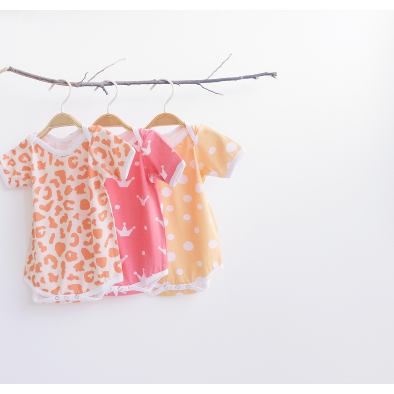Doodle Love Bodysuits – Set Of 3