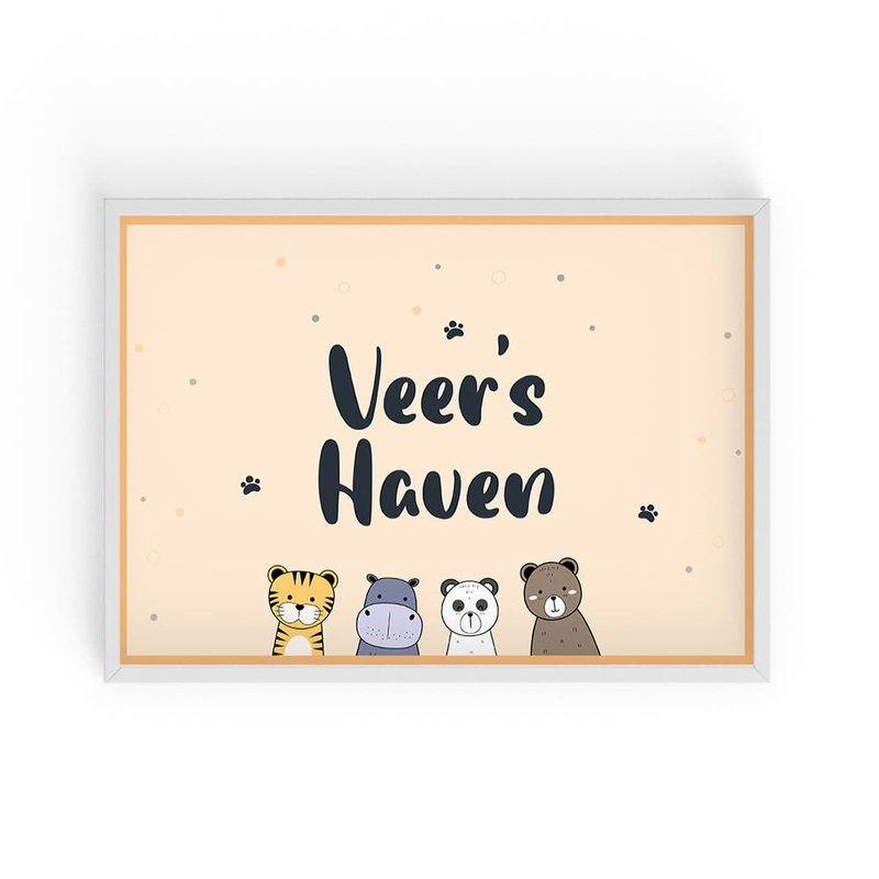 Doodle’s Name Frame – My Haven (Style 2)