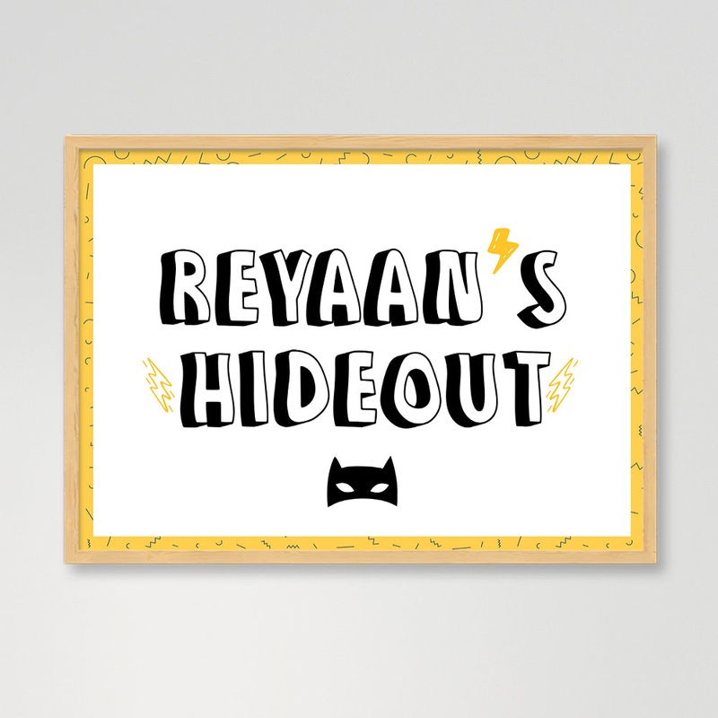 Doodle’s Name Frame – My Hideout