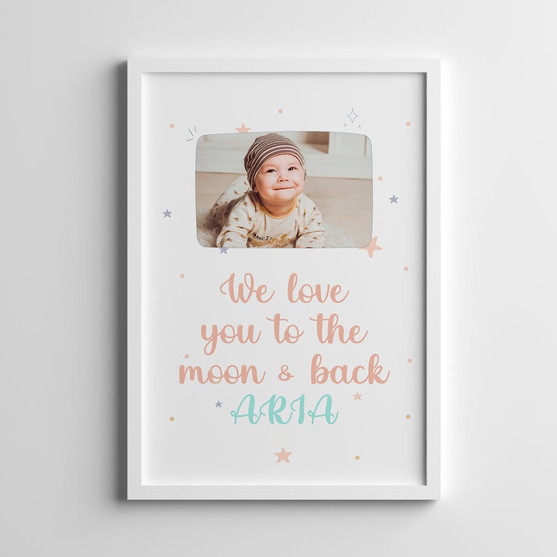 Doodle’s Photo Frame – In The Sky (Style 1)