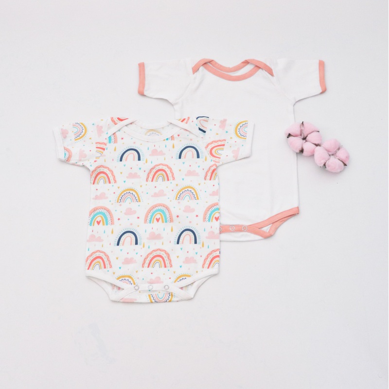Look For Rainbows Bodysuits – Set Of 2