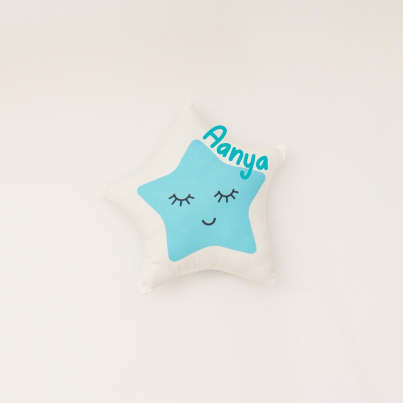 Star (Blue) – Shape Cushion