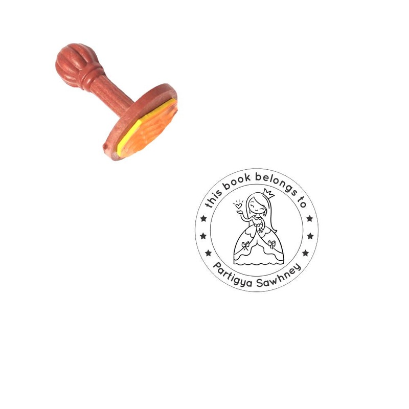 Book stamp – Crown & Magic