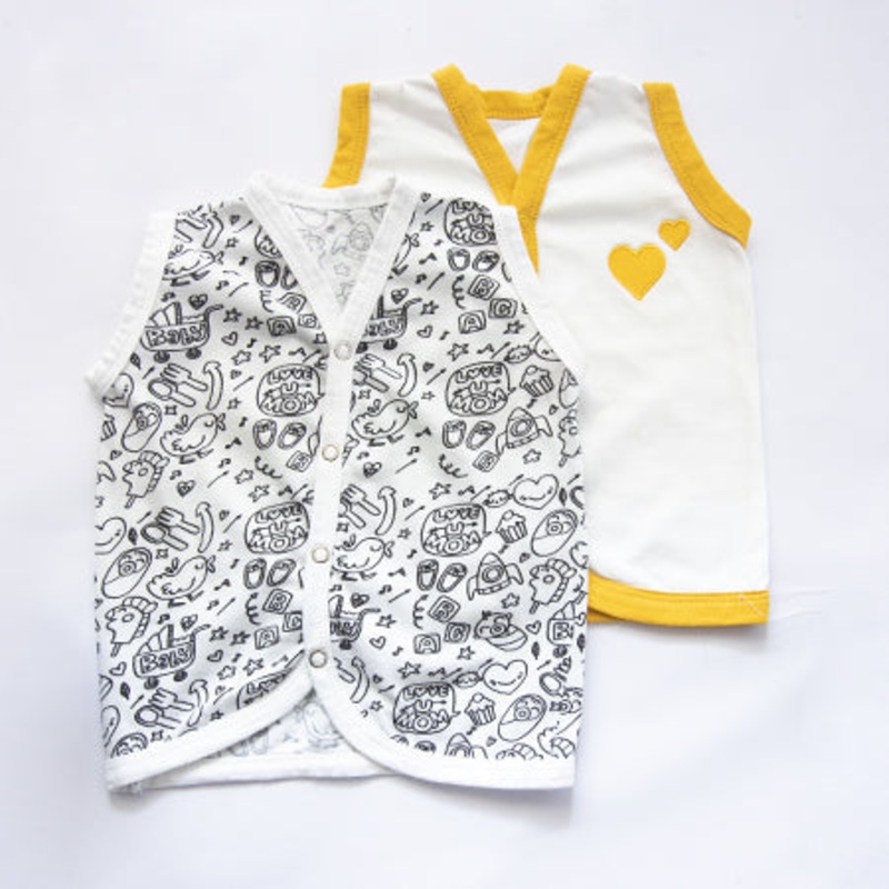 Doodle Baby Vests – Set Of 2
