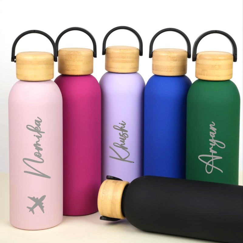 Insulated Bottle With Handle – Blue/ Green/ Black
