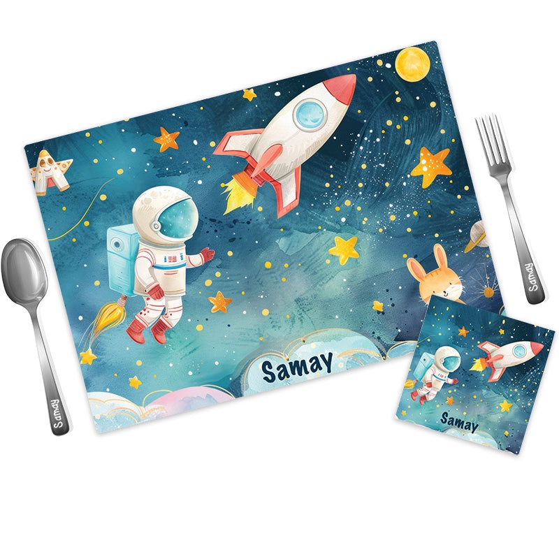 Mat Coaster Set – Space