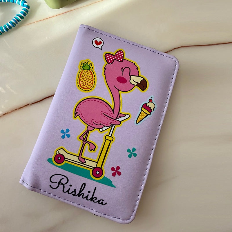 Passport Cover + Luggage Tag – Flamingo