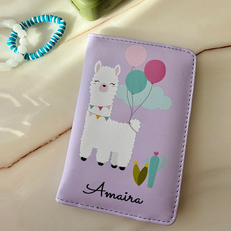 Passport Cover + Luggage Tag – Llama