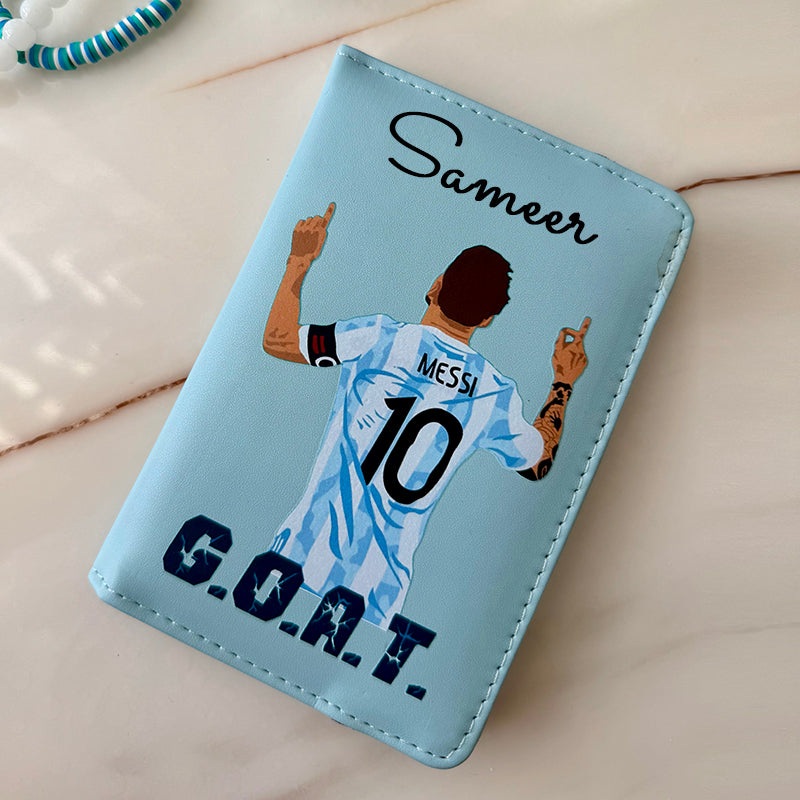 Passport Cover + Luggage Tag –  Messi