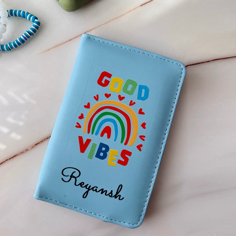 Passport Cover + Luggage Tag –   Rainbow