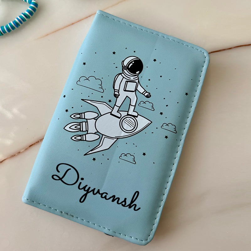 Passport Cover + Luggage Tag – Space