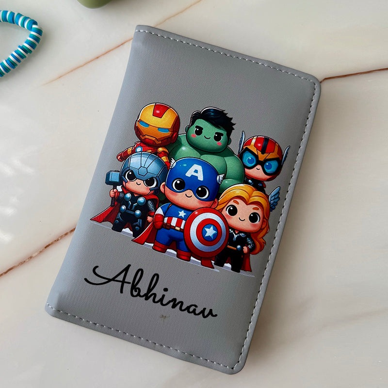 Passport Cover + Luggage Tag – Superhero