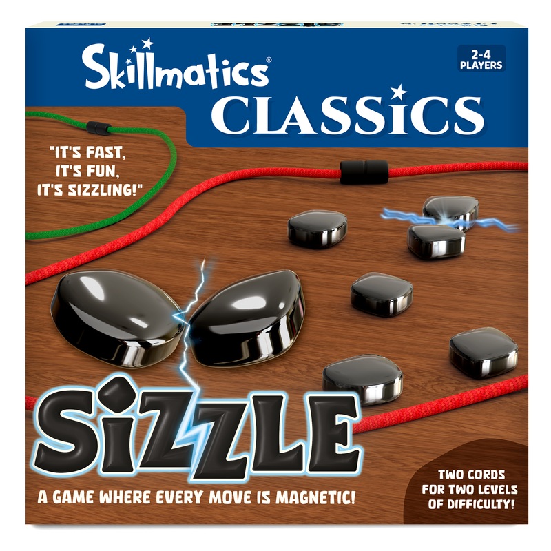 Skillmatics Sizzle – Classic Magnetic Attraction Game, Strategy & Travel Activity, Fun for Family Game Nights, Gifts for Boys, Girls, Teens & Adults, Ages 15 & Up, 2-4 Players