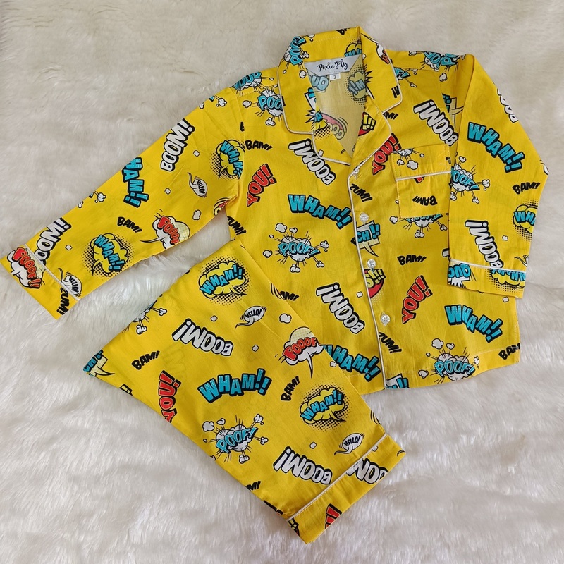 Kid’s Pyjama Set – Boom