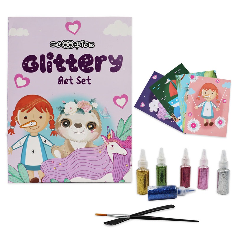 Magical Garden Fairies Sequin Art Set