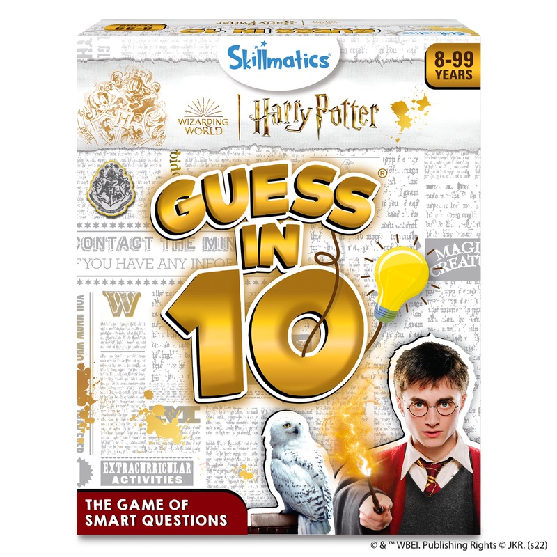 Skillmatics Card Game Guess in 10 : Harry Potter | Gifts for 8 Year Olds and Up | Game of Smart Questions