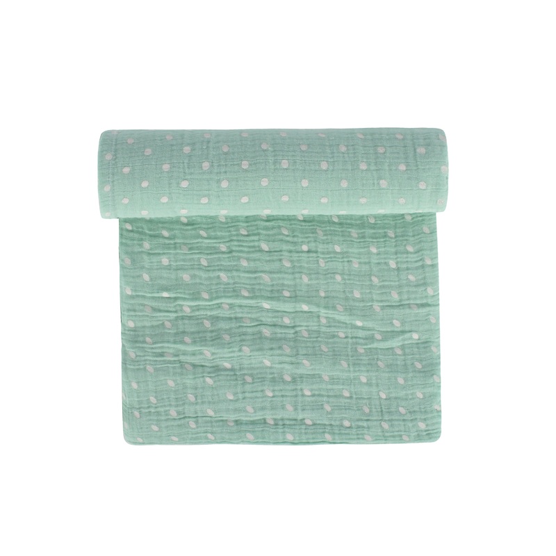 Abracadabra Swaddle – Green Dot