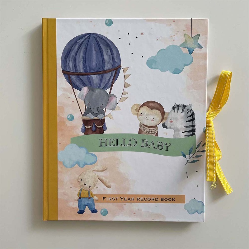 Hello Baby! First Year Record Book