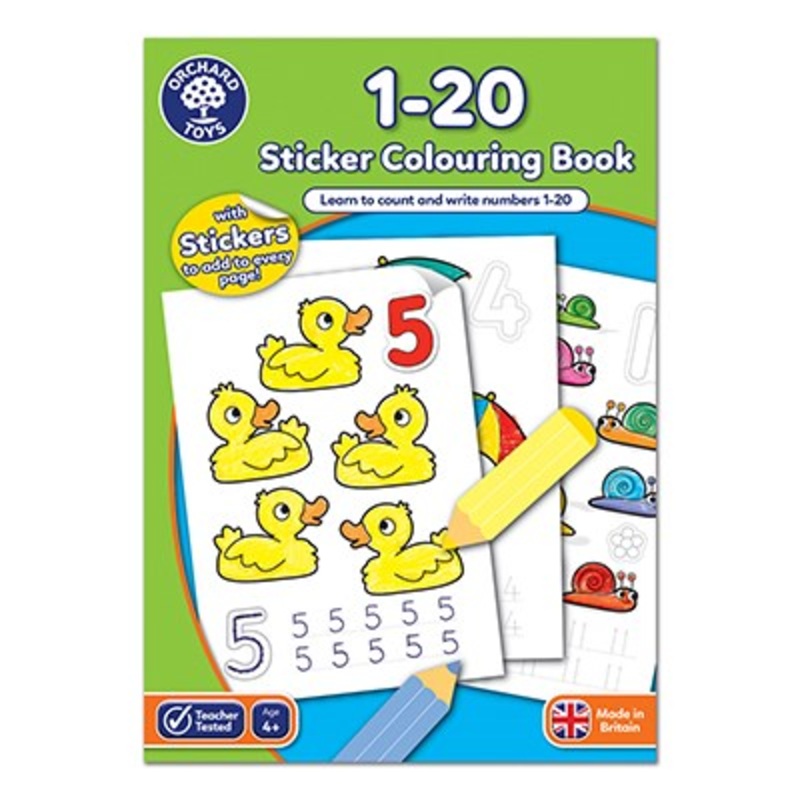 Orchard Toys Coloring Book – Outer Space + 1-20 Colouring Book(Set Of 2)