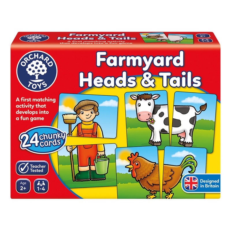 Orchard Toys – Farmyard Heads & Tails
