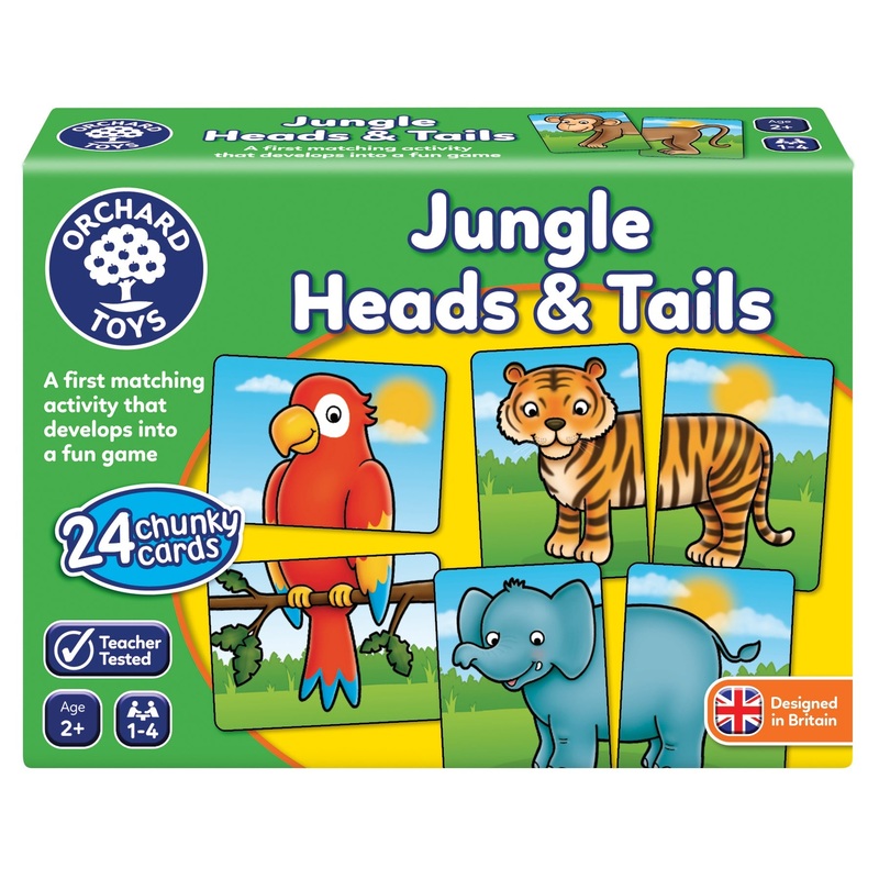 Orchard Toys – Jungle Heads & Tails