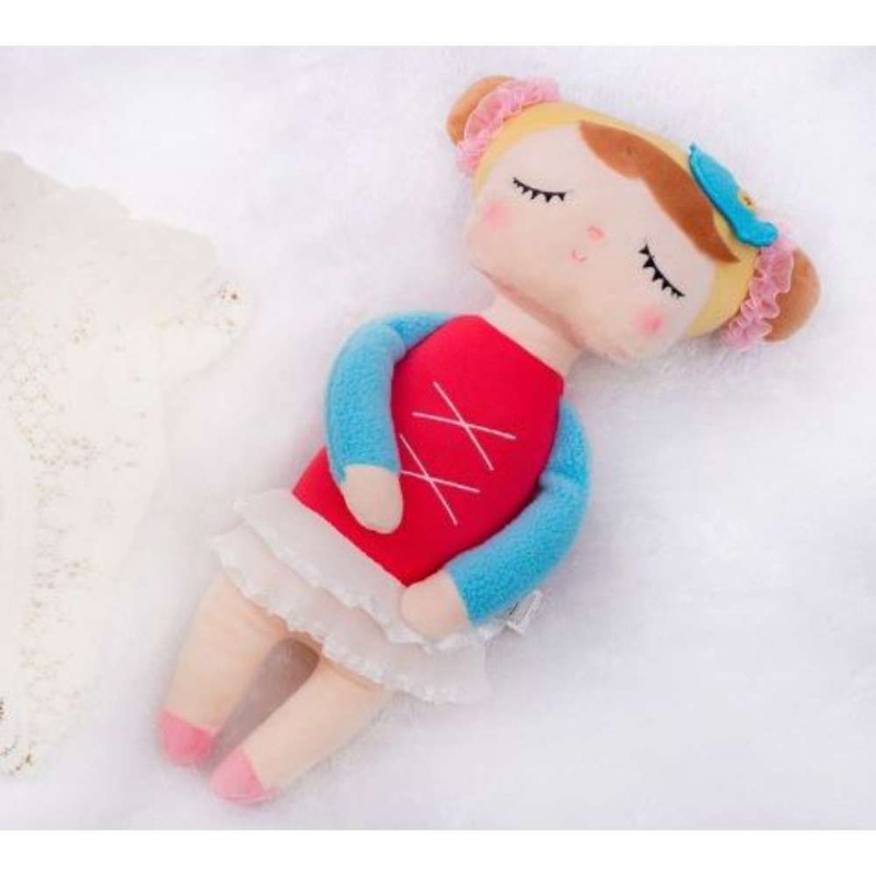 Sleeping Bunny Doll – Red