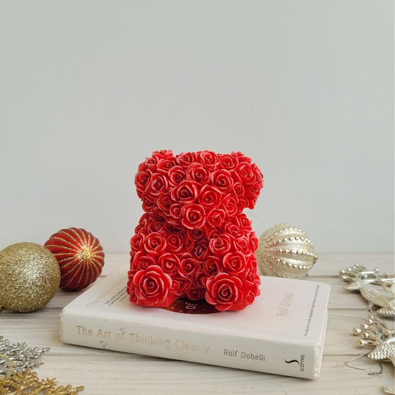The Crimson-Rosette Teddy