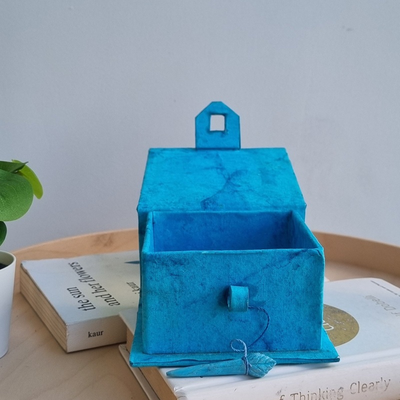 Blue Winsome Casket