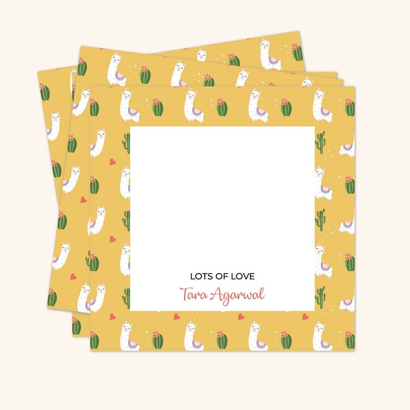 Llama Love – Gift-Tag-Set-Of-24