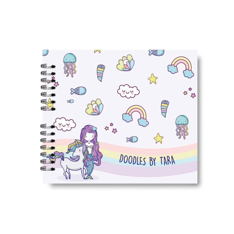 Mermaid & Unicorn – Sketchbook-A4
