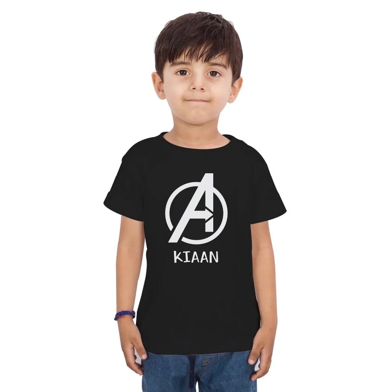 Personalised Holographic Themed Tshirt – Avengers