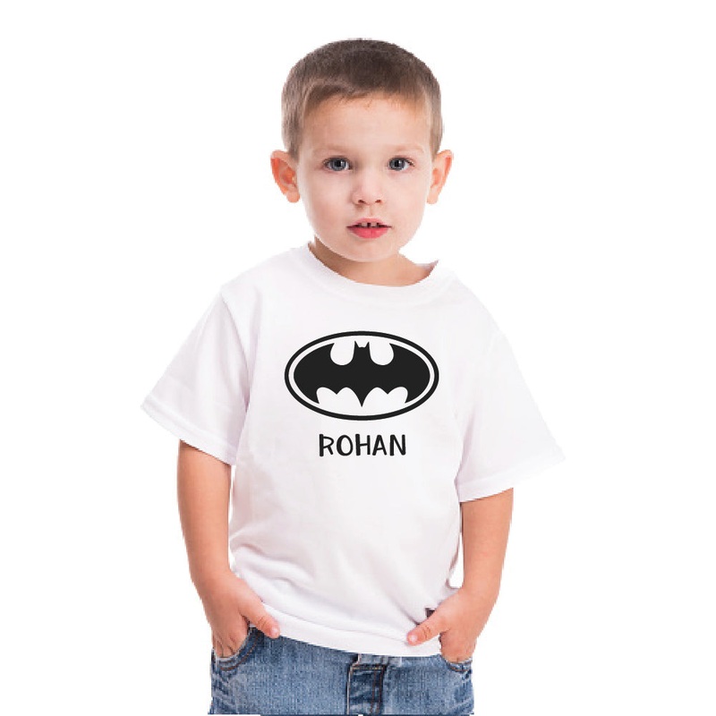 Personalised Holographic Themed Tshirt – Batman
