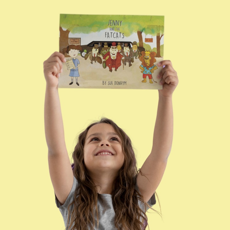 Personalised Storybook –  The FatCats; A Book About Capitalism & Inequality