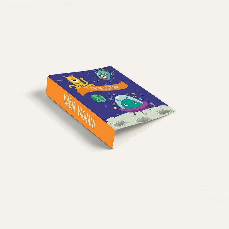Space- A4 Vertical Clip Binder File