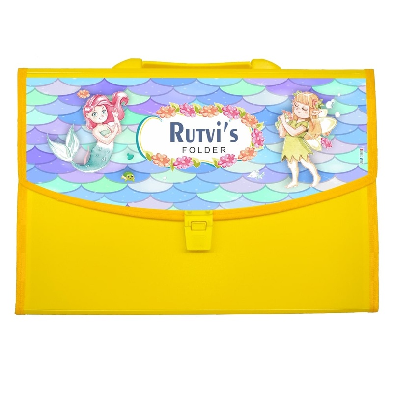 Yellow Folder – Happy Mermaid