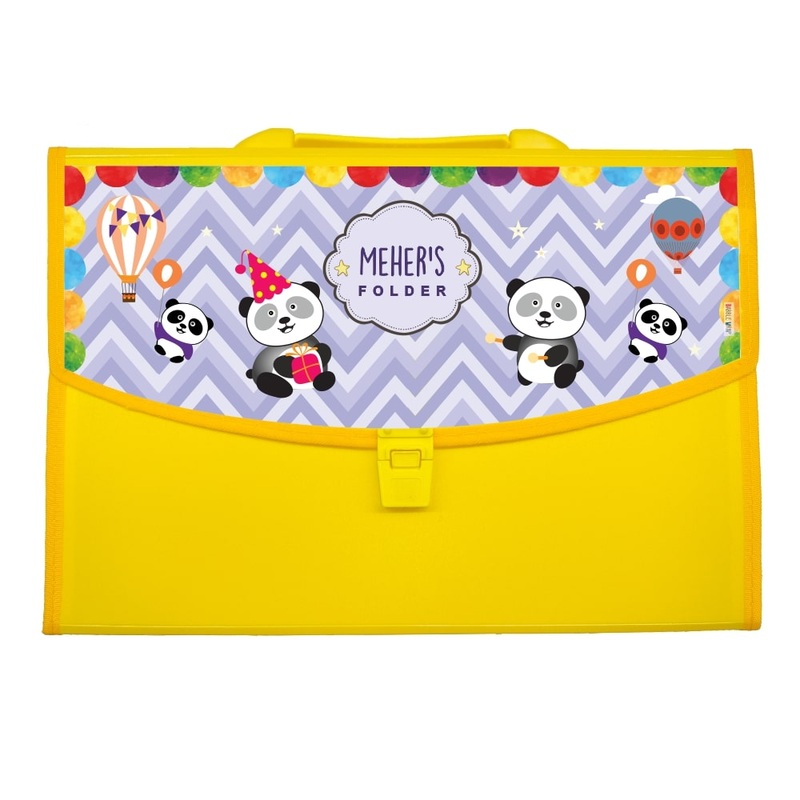 Yellow Folder – Panda