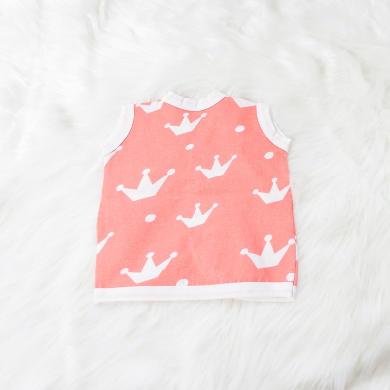 Crowns – Doodle Baby Vests (Set of 2)