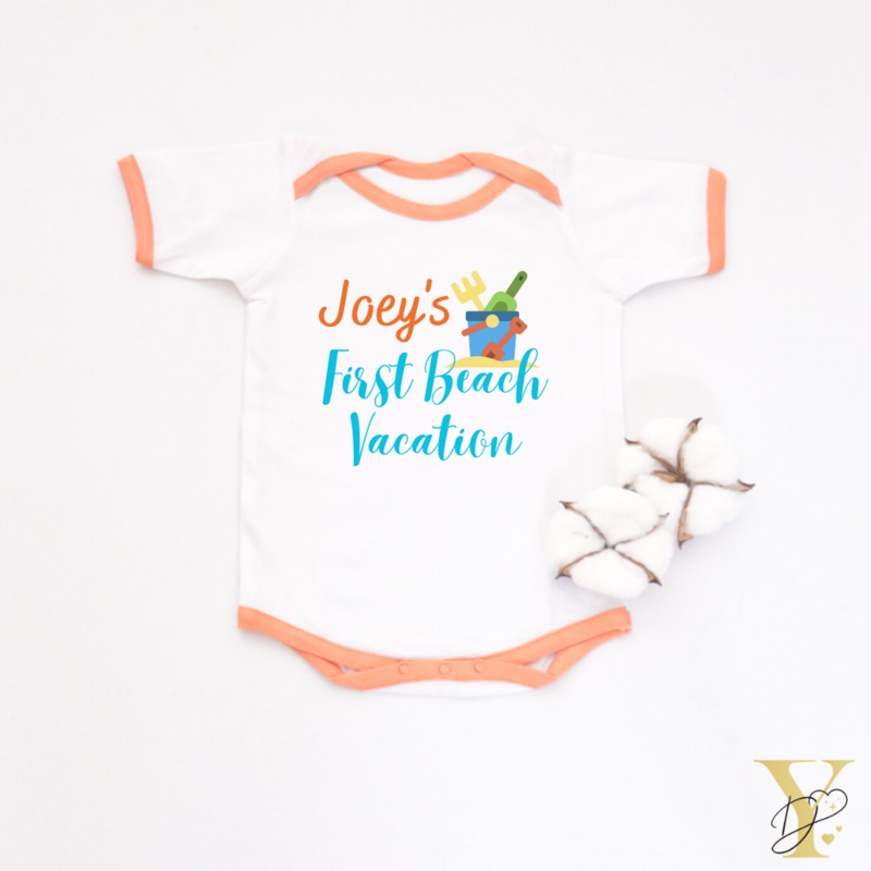 First Beach Vacation Bodysuit