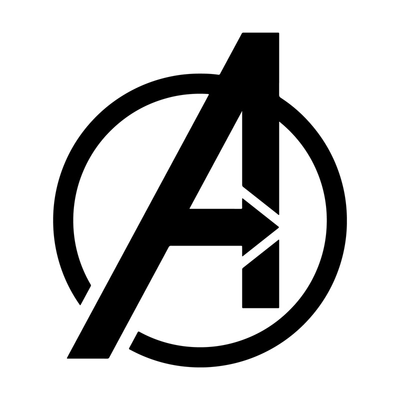 Holographic Motif for Live Printing – Avengers