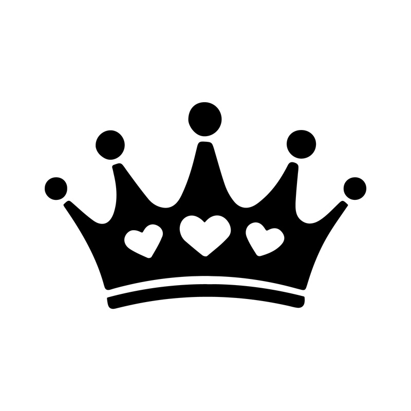 Holographic Motif for Live Printing – Crown