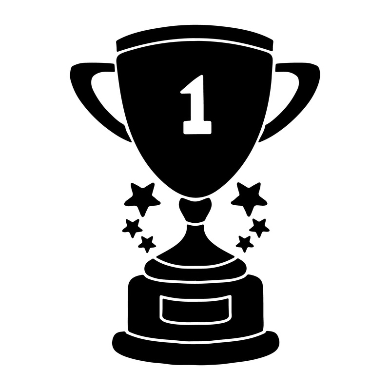Holographic Motif for Live Printing – Trophy