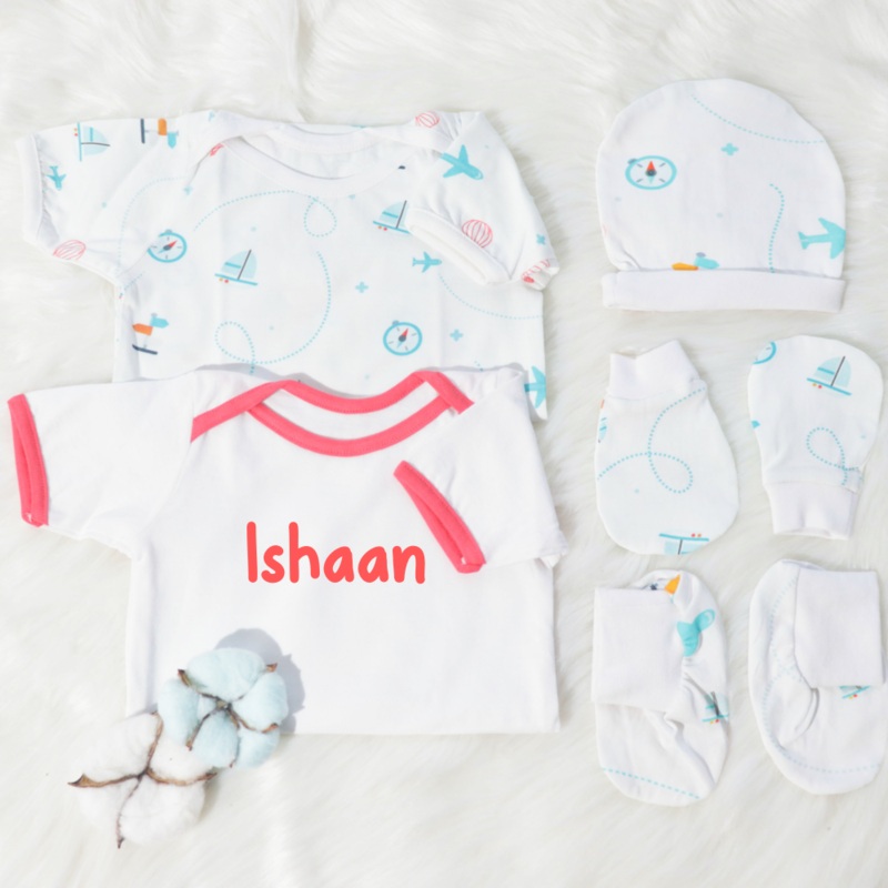 Lil Travellers – Newborn Bodysuits Bundle