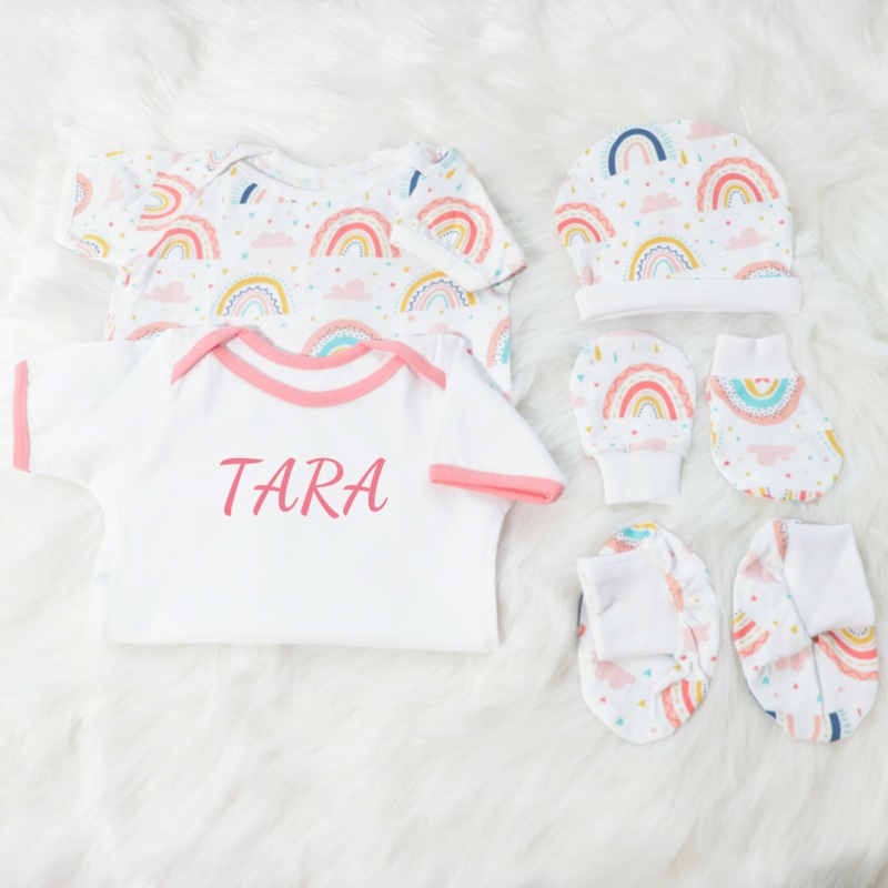 Look For Rainbows – Newborn Bodysuits Bundle