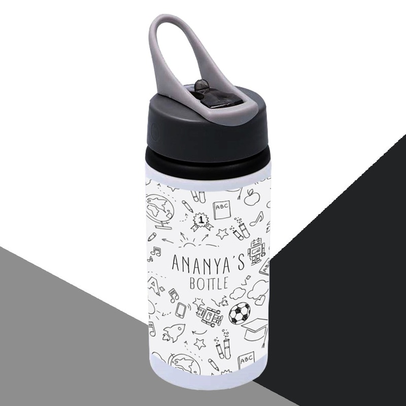 Personalised Sipper Bottle-Back to School