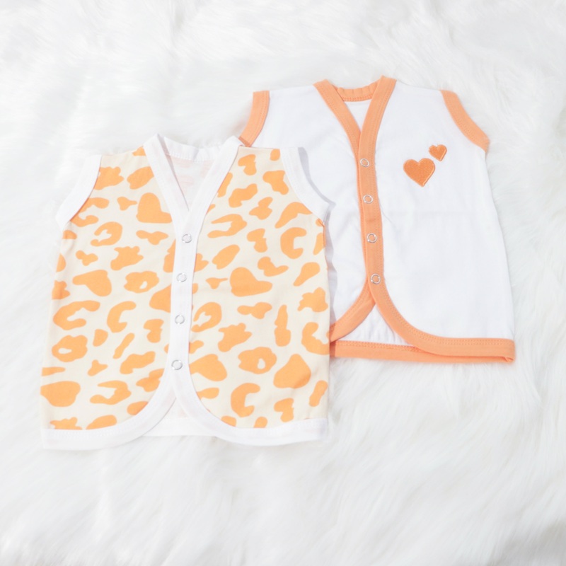 Wild & Free – Doodle Baby Vests (Set of 2)